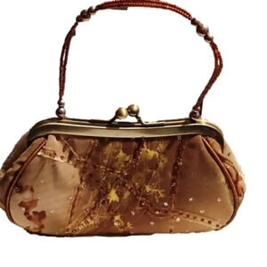 Vintage 1940's inspired Small beaded handbag with embellished sparkle​